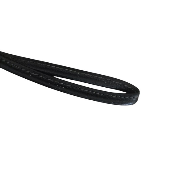 Fossil Black Leather Zip Wristlet Wallet - Picture 8 of 11